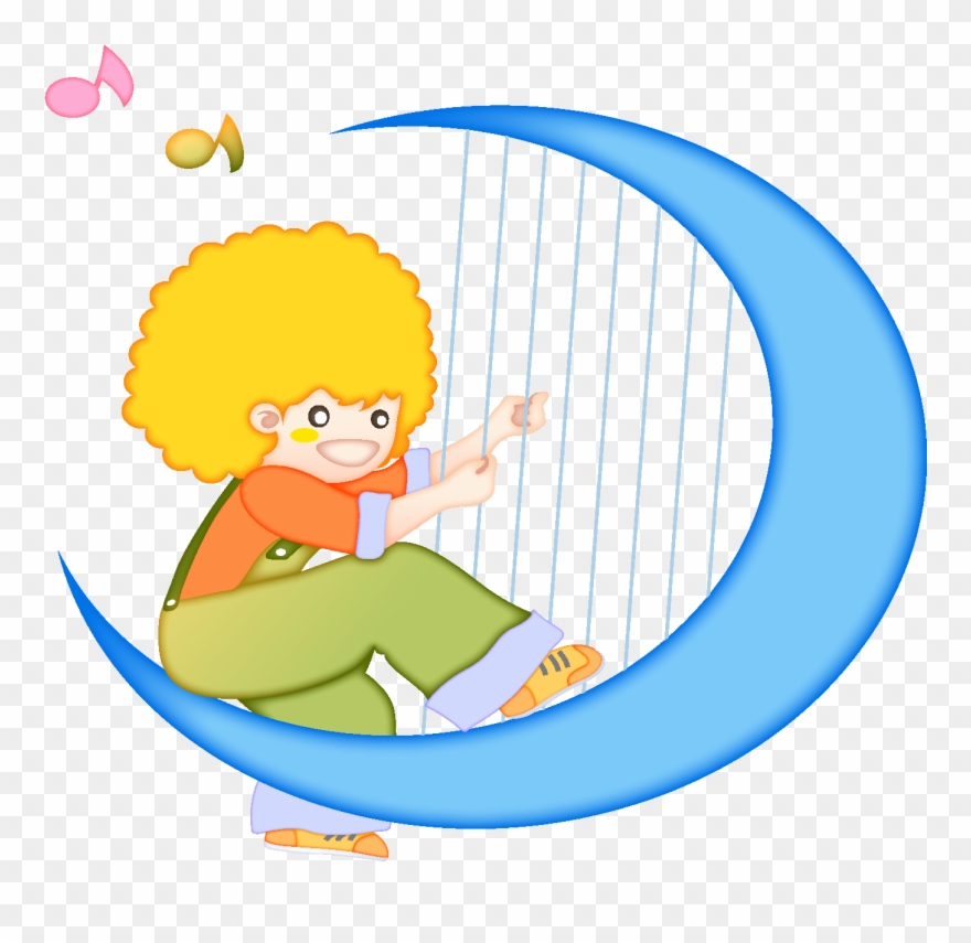 Élément De Dessin Animé Croissant De Lune - Gear Pro Street Outdoor Inline Hockey Wheel - Orange Clipart