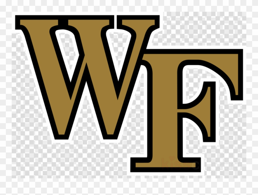 Wake Forest Logo Vector Clipart Wake Forest University - Clemson Vs Wake Forest - Png Download