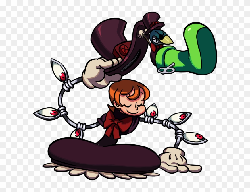 Boot - Peacock Skullgirls Gun Clipart