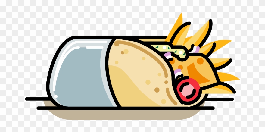 Souvlaki Pita Chicken 4,70 Euro - Souvlaki Clipart - Png Download