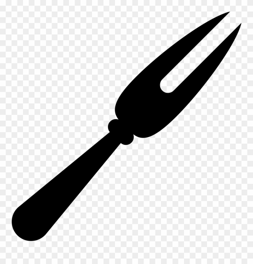 Meat Fork Comments - Fork Icon Clipart
