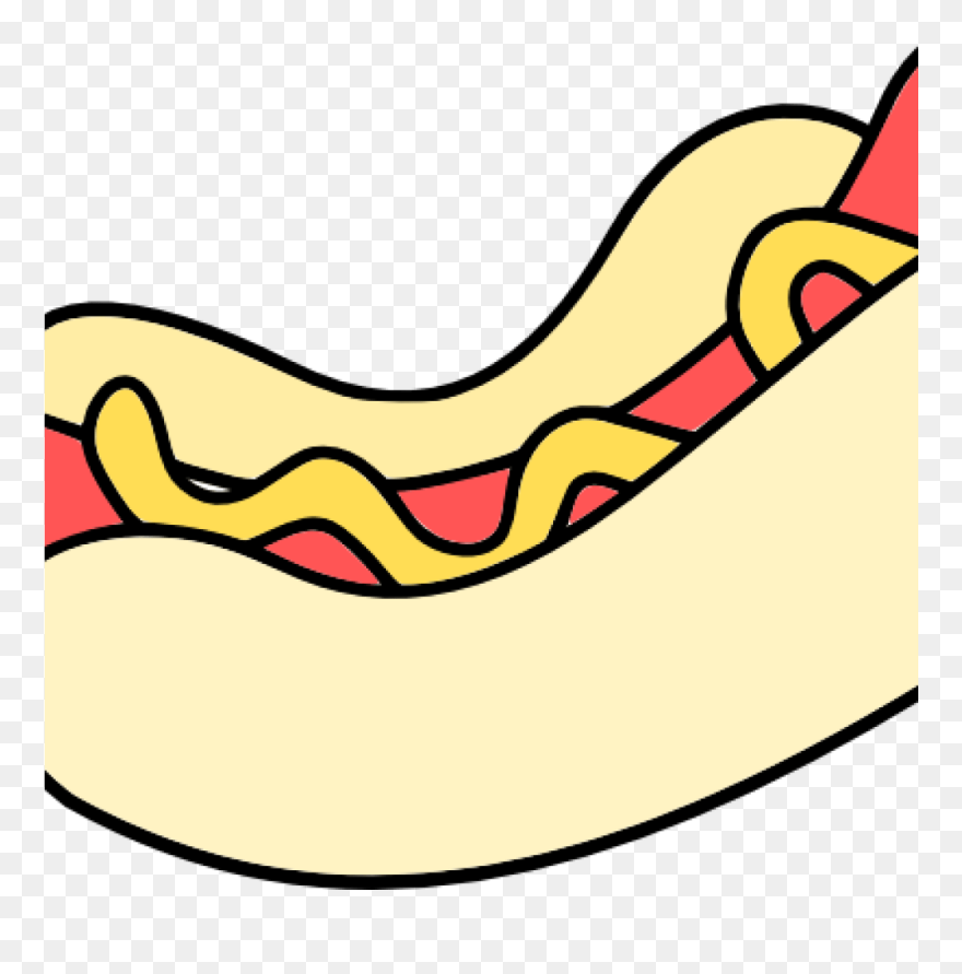 Free Hot Dog Clipart Hotdog Clipart Clipart Panda Free - Hot Dog Graphic - Png Download