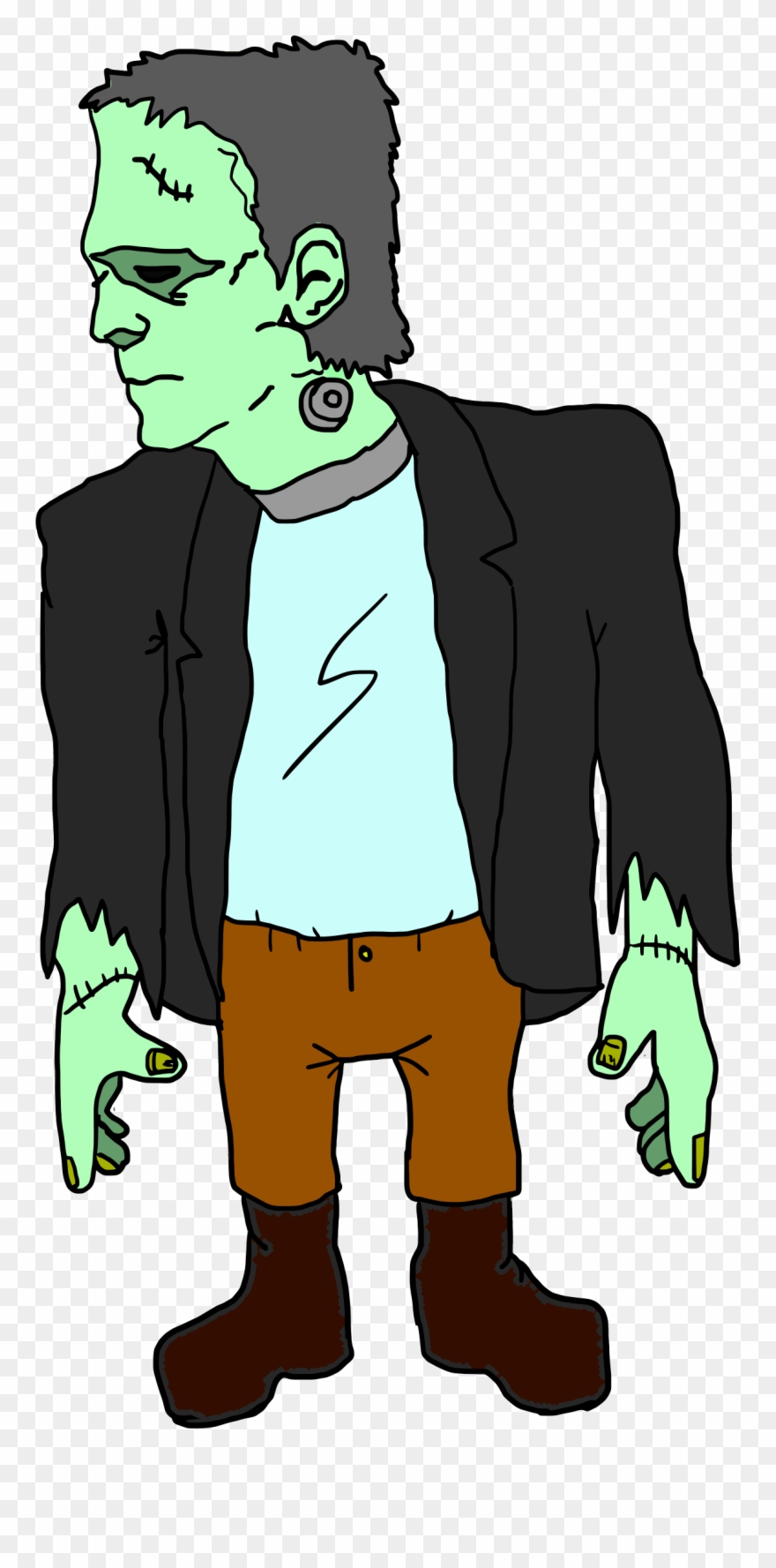 Big Image - The Monster Clipart