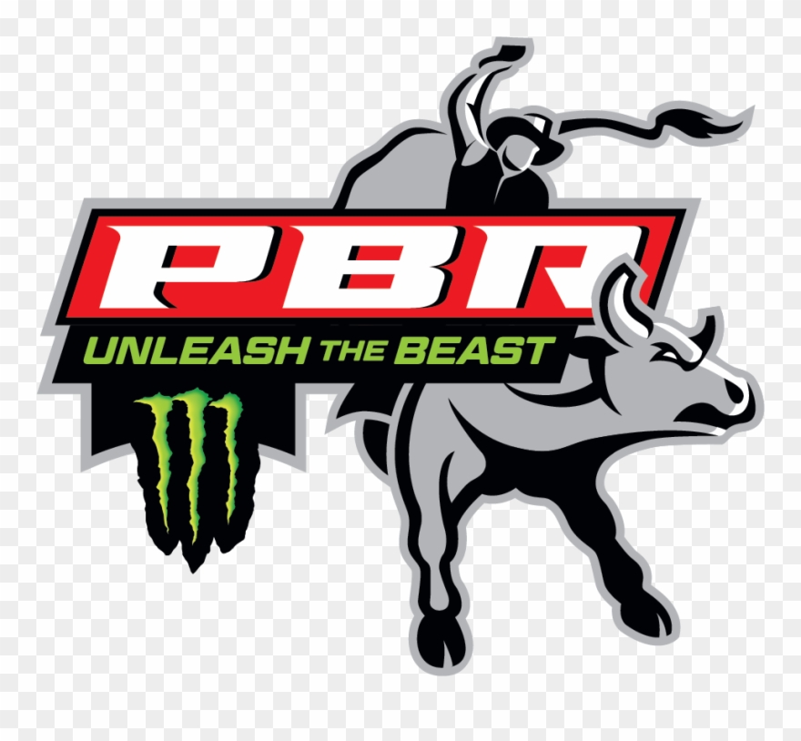 Unleash The Beast Schedule - Professional Bull Riding Logo Clipart