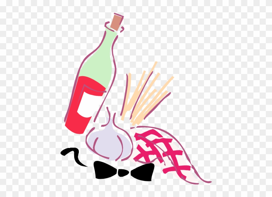 Pasta-graphic - Mood For An Italian Ornament (round) Clipart