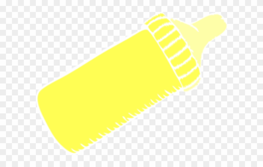 Bottle Clipart - سكرابز ثيمات مواليد اصفر - Png Download