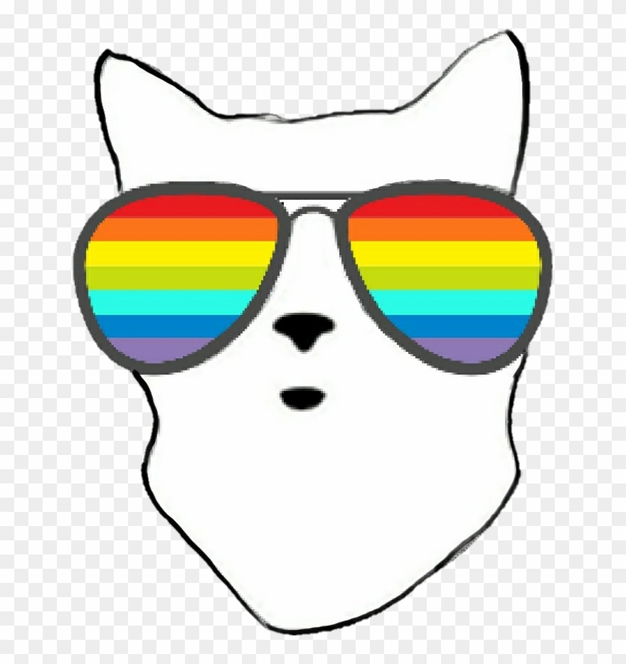 Clipart Rainbow Sunglasses - Sunglasses - Png Download