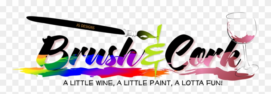 Brush & Cork - Artist Clipart