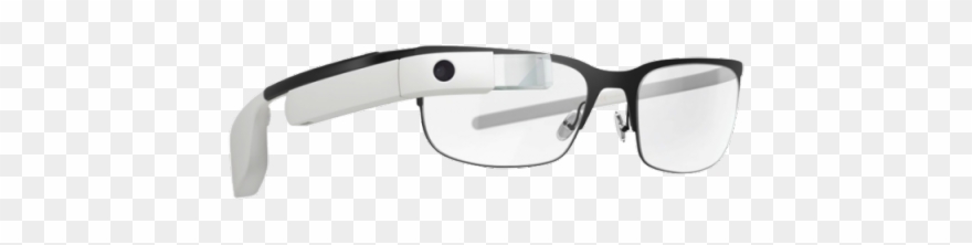 Sunglass Clipart Gogle - Google Glass Explorer Edition Xe-c 2.0 (cotton White) - Png Download