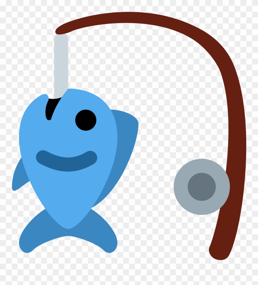 Clip Art Fishing Pole With Fish Localbrush - Fish And Fishing Pole Clipart - Png Download