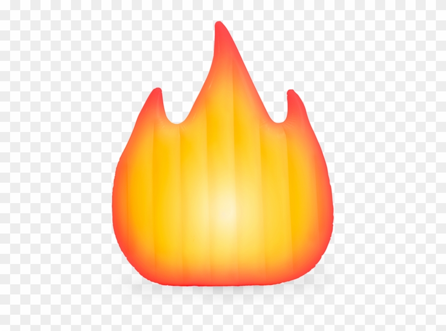 Giant Fire Emoji Pool Float - Fire Emoji Pool Float Clipart