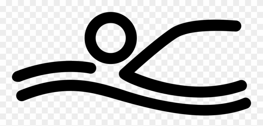 Swimming Stick Man Comments - Stick Man Swimming Clipart