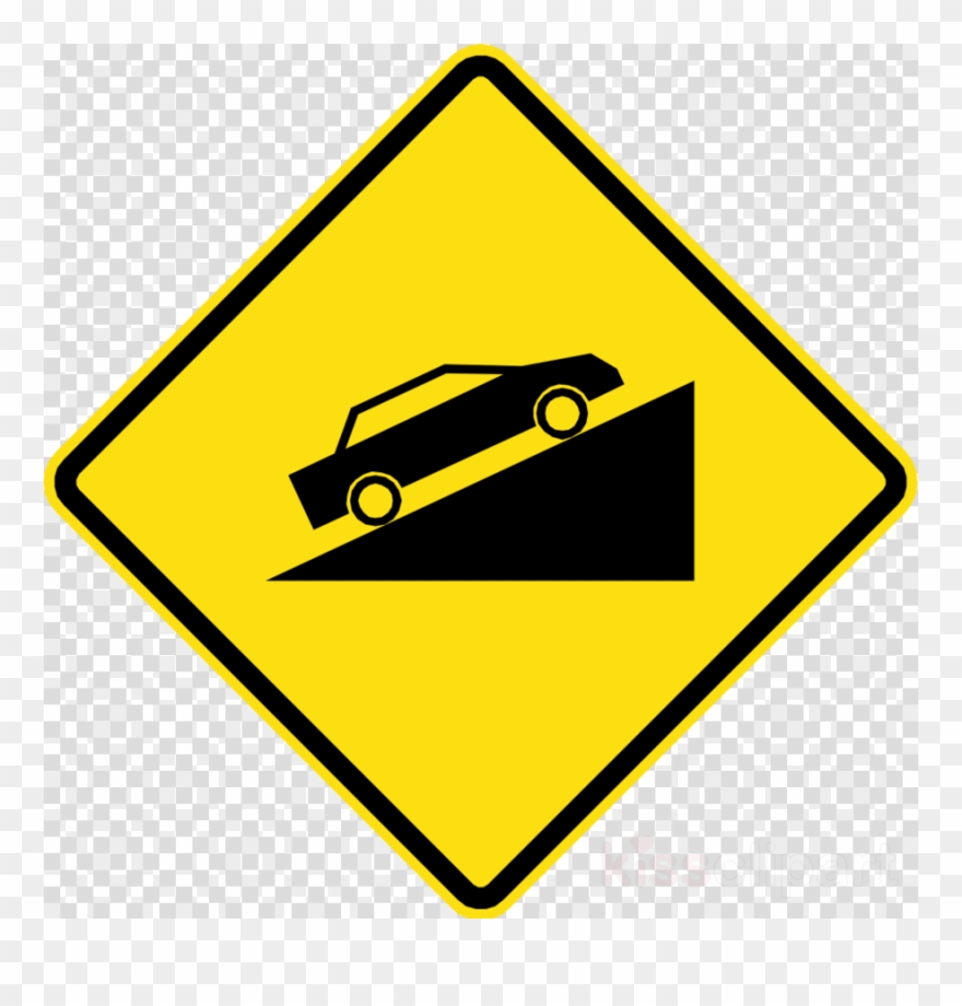 Road Signs Clipart Traffic Sign Warning Sign Signage - Vinyl Record Transparent Background - Png Download