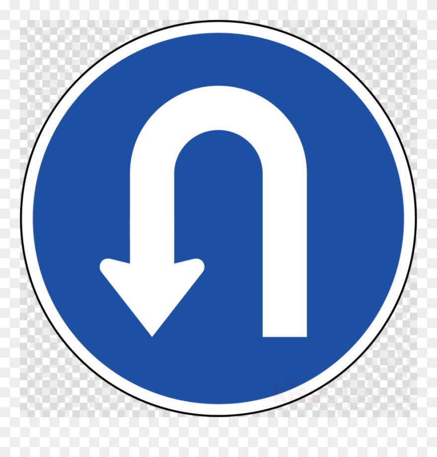 Traffic Sign Clipart Traffic Sign U-turn - Green Tick - Png Download