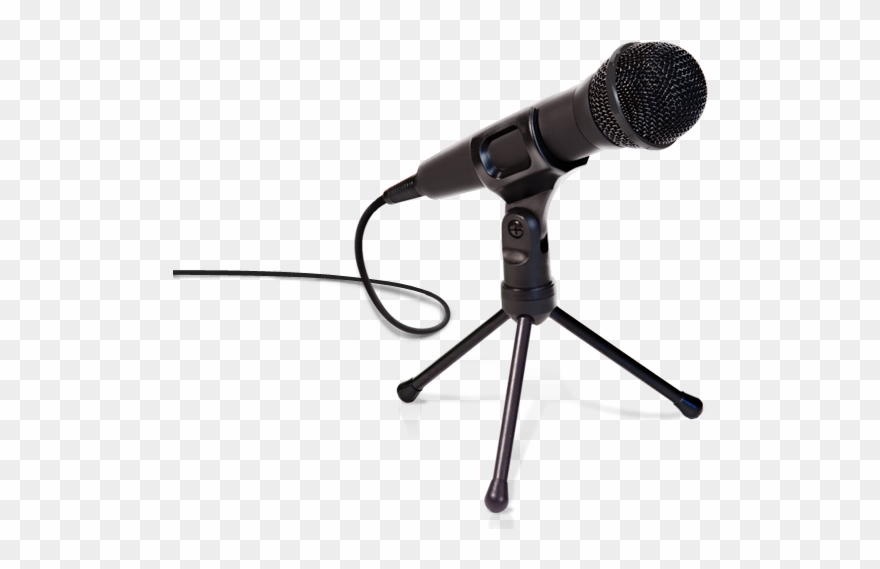 Clip Arts Related To - Microphone On A Stand Clipart Transparent - Png Download