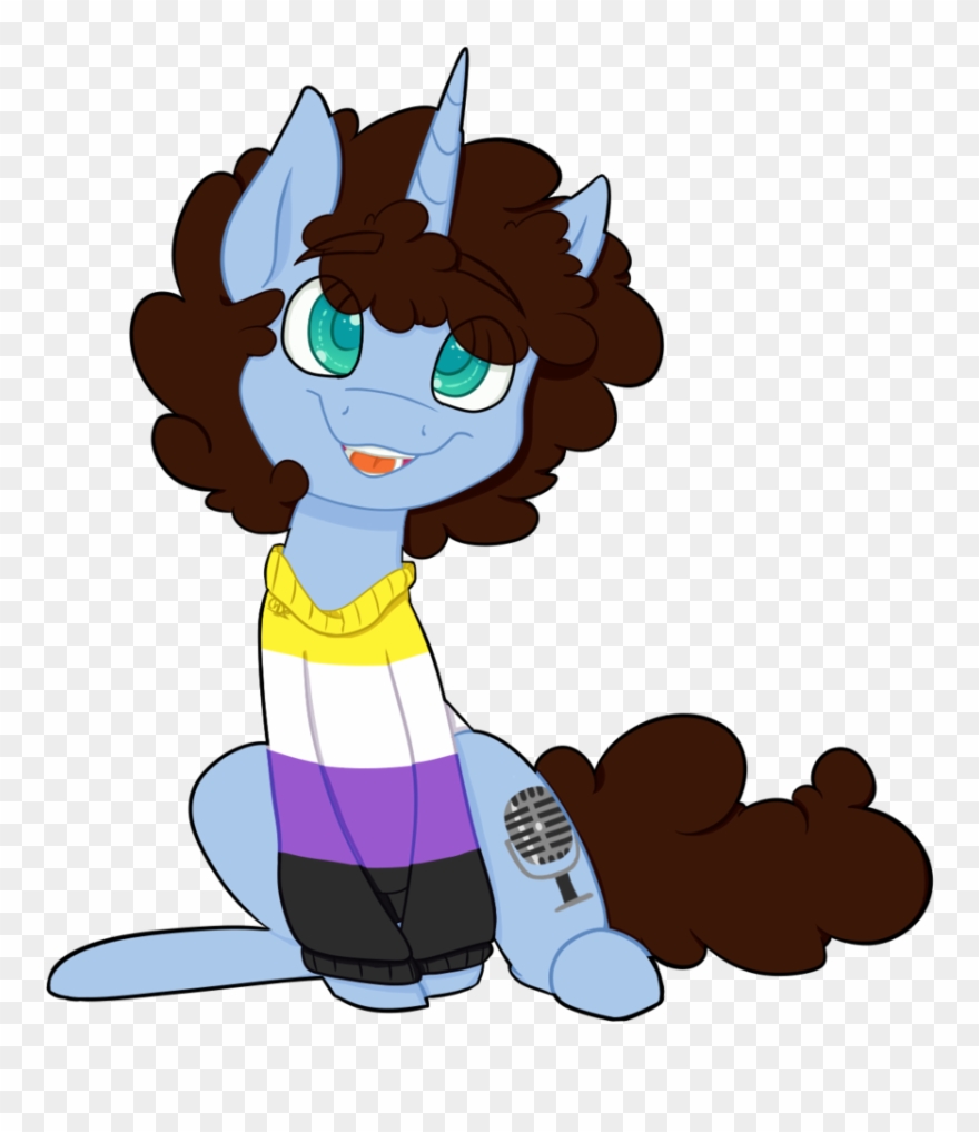 Xenovie, Nonbinary, Nonbinary Flag, Nonbinary Sweater, - Cartoon Clipart