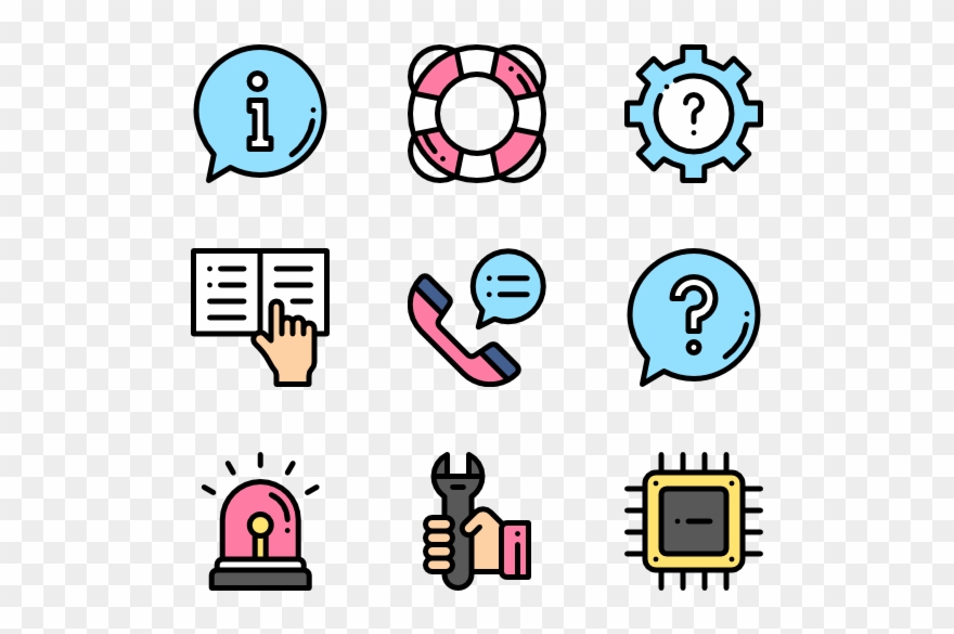 Support - Luck Icons Clipart