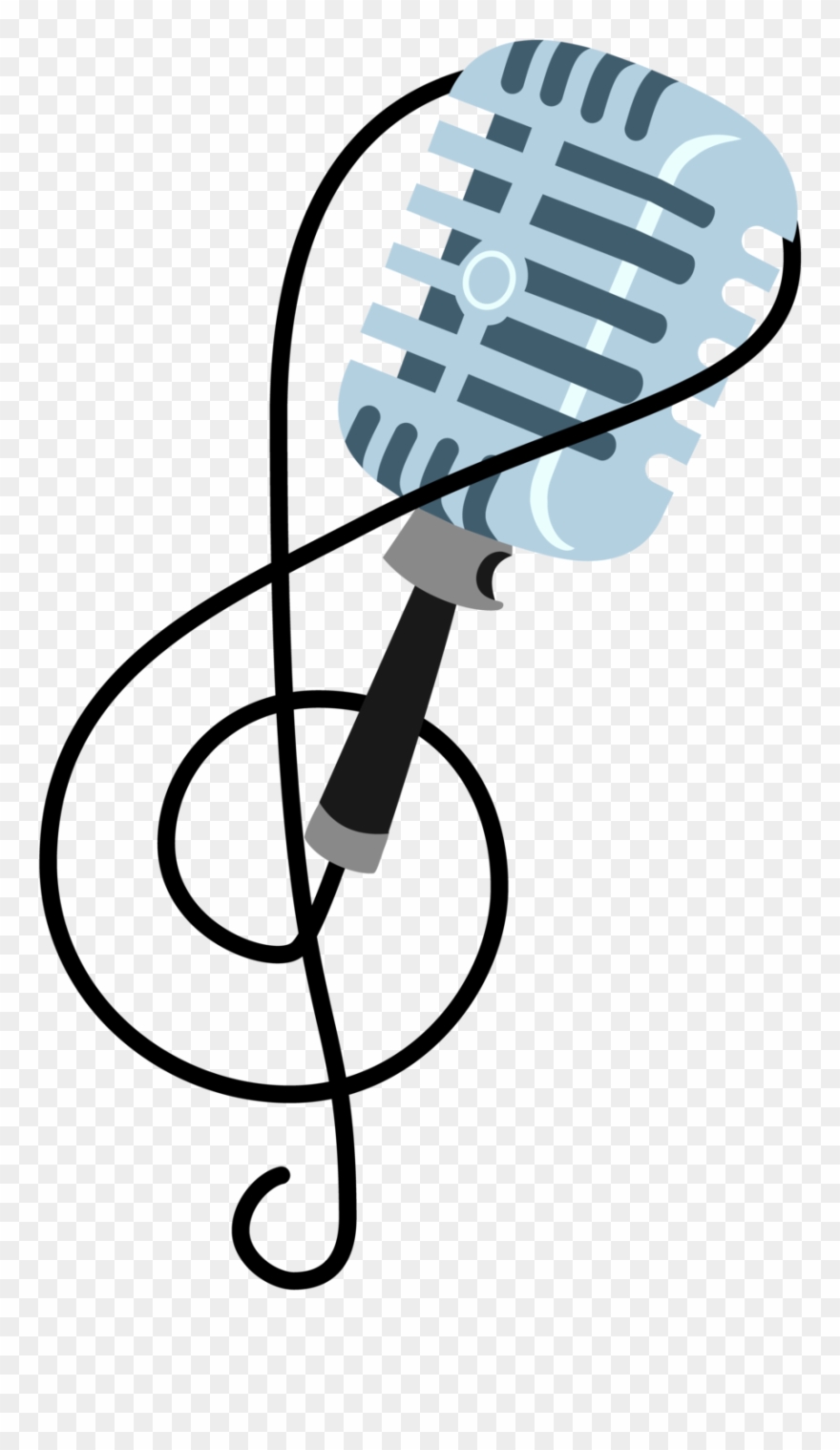 My Little Pony Cutie Mark Microphone Clipart
