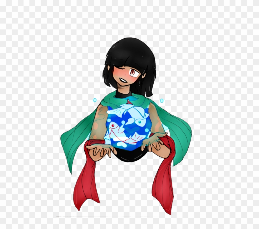 Sea Witch Nya - Child Clipart