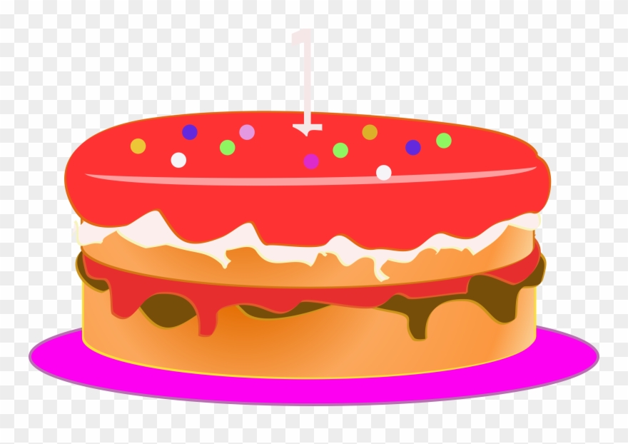 Bolo Aniversã Rio - Bolo .png Clipart