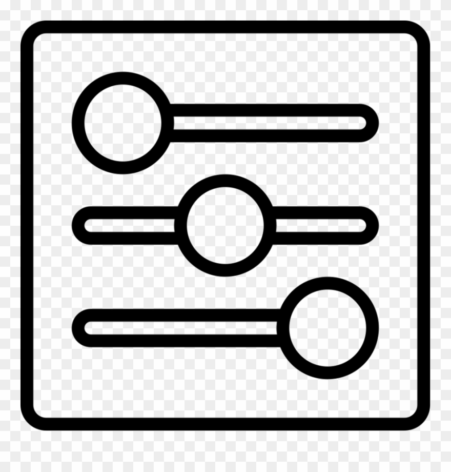 Music Mastering Icon Clipart Equalization Computer - Circle - Png Download