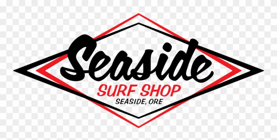Seaside Surf Shop Logo Clipart