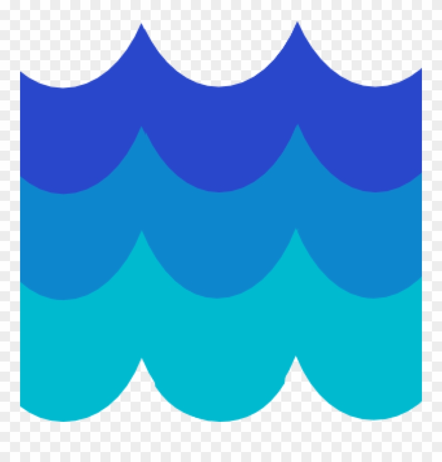 Free Wave Clipart School Clipart Hatenylo - Waterwaves Clip Art - Png Download
