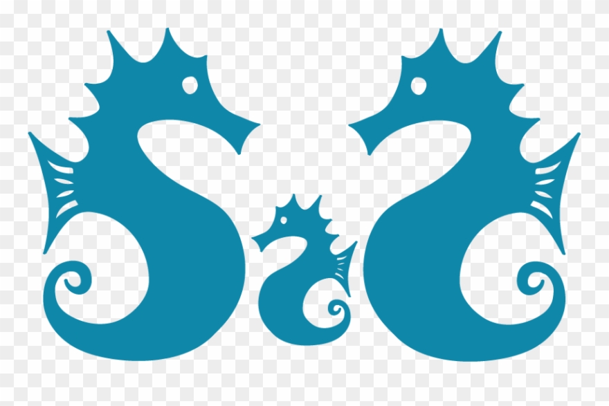 Seahorse Family - - Seahorse Clipart