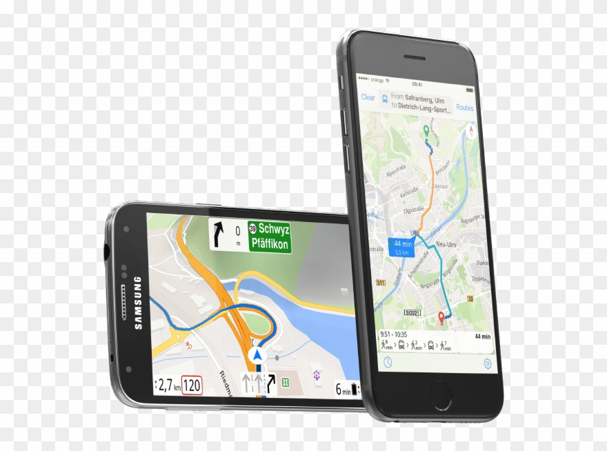 Turn By Turn Navigation, Crowd Sourced Traffic, Openstreetmap, - Android Clipart