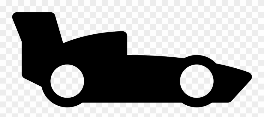 F1 Car Filled Icon - F1 Icon Clipart