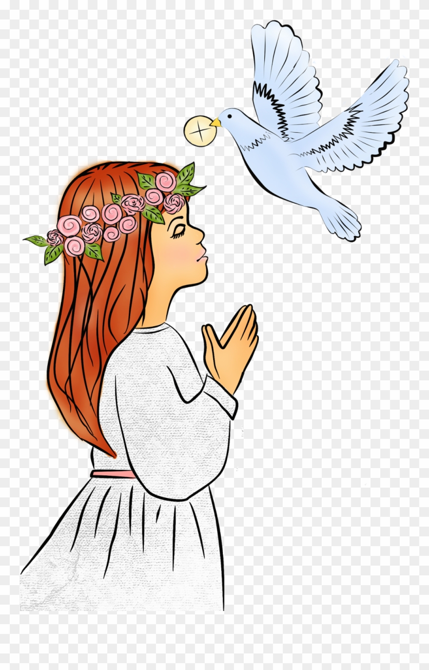 Digi Stemple By Alicecreations - Clipart First Holy Communion - Png Download