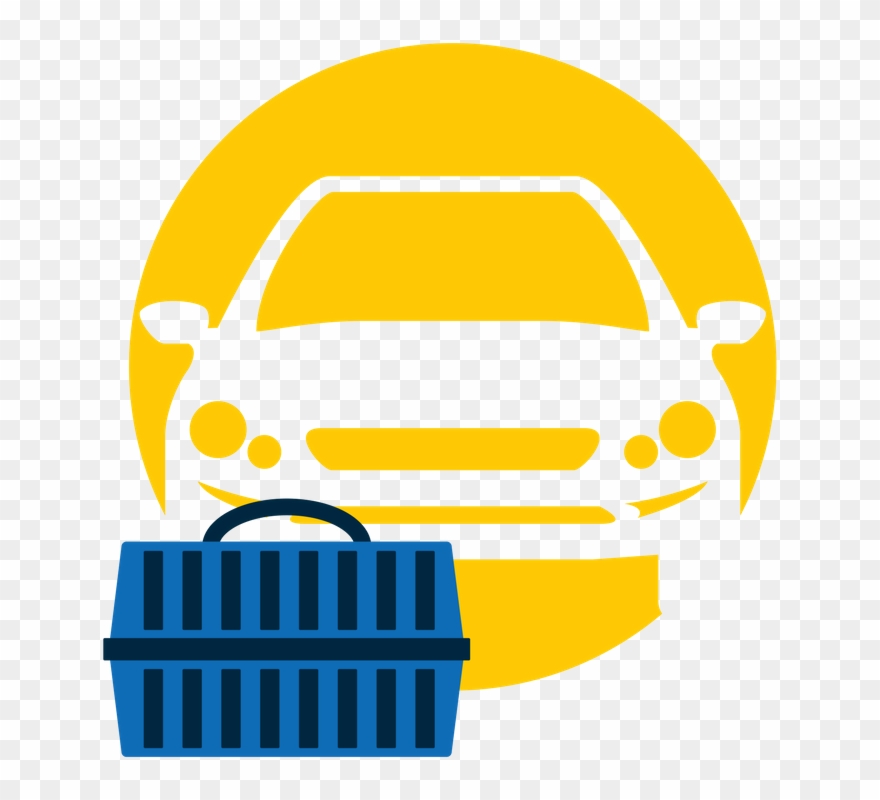 Animal Transportation Icon - Vector Graphics Clipart