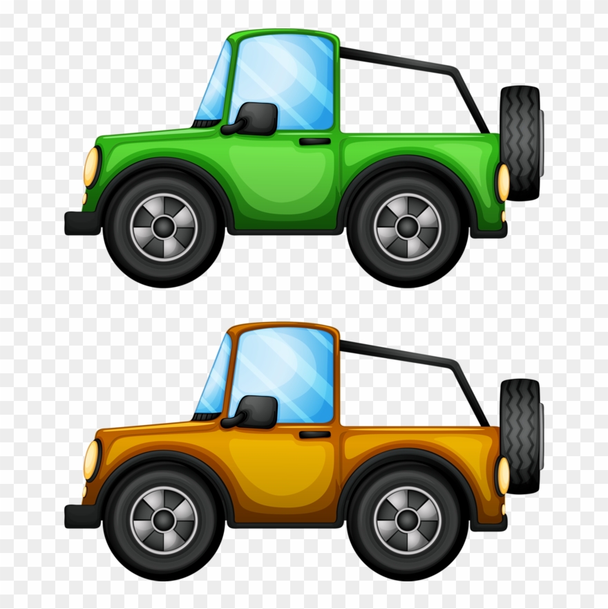 Clipart - Emoji Jeep - Png Download