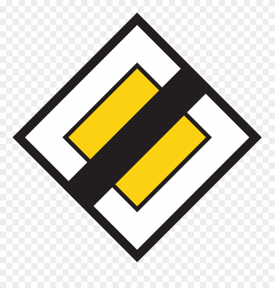 Ch Vortrittssignal Ende Der Hauptstrasse - Panneau Fin De Priorité Clipart