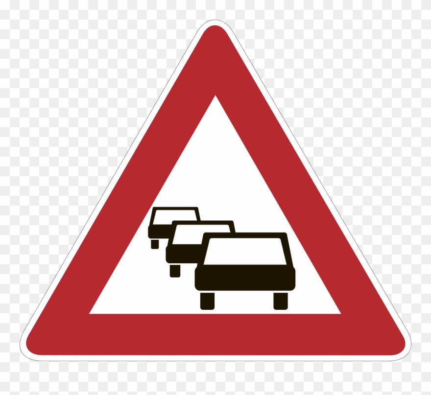 Adac Berlin-brandenburg Warnt Vor Staus Und Baustellen - Traffic Jam Traffic Sign Clipart