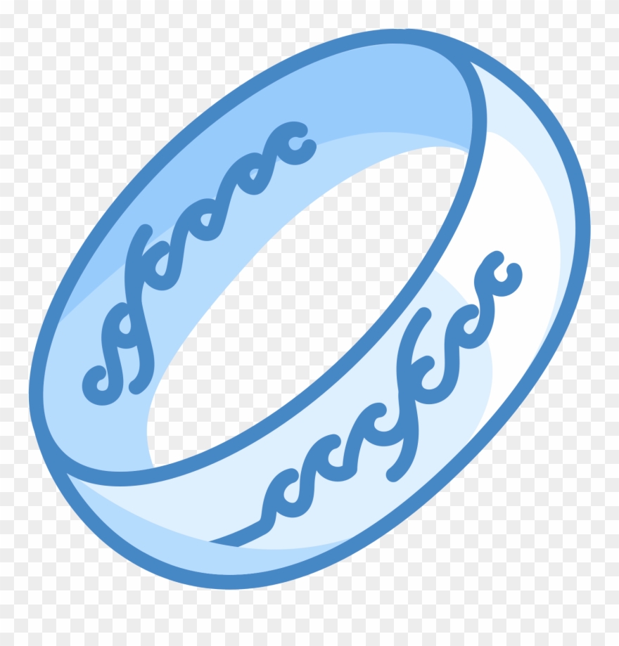 Computer Icons Sauron One Ring Clip Art - One Ring Clipart - Png Download