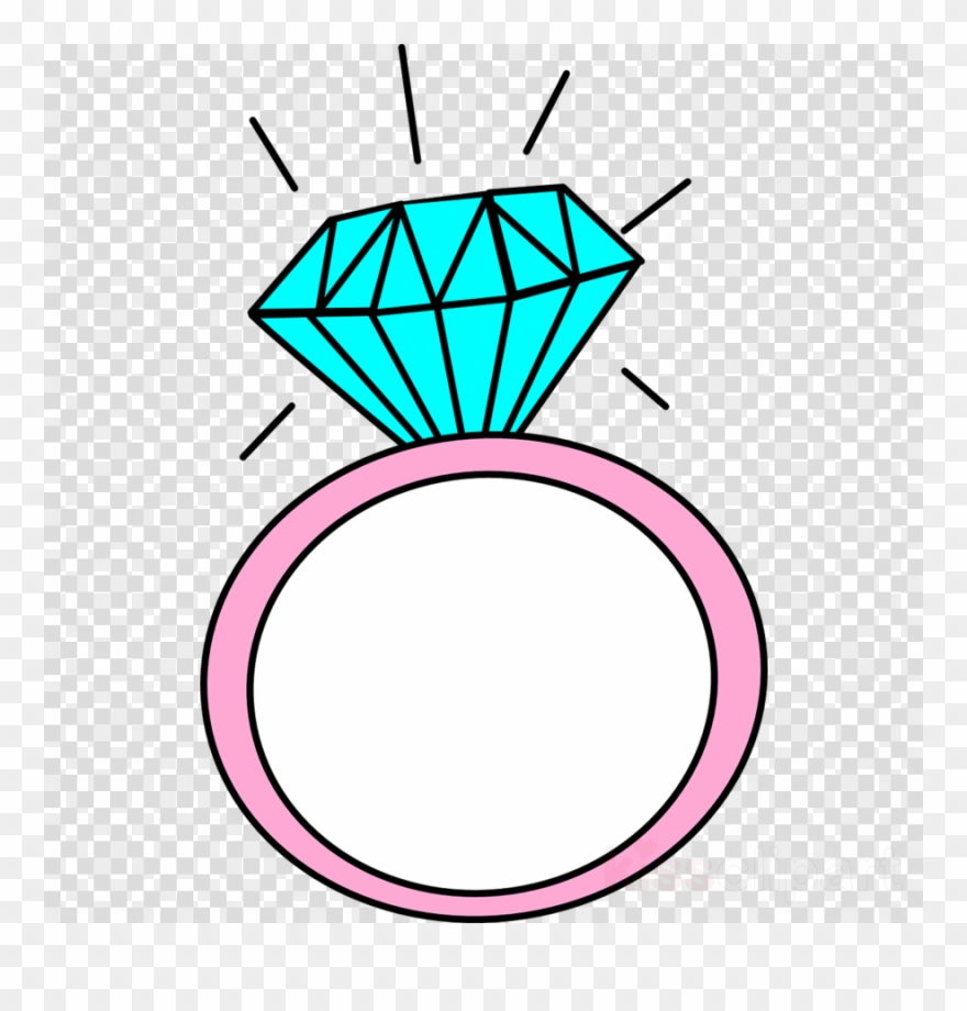 Ring Cartoon Clipart Engagement Ring Clip Art - Clip Art Engagement Ring Png Transparent Png