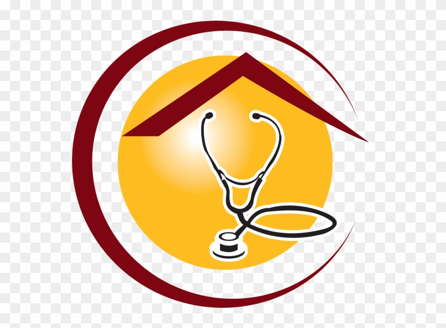 Home Health - Staffing - Education - Home Care - Emblem Clipart