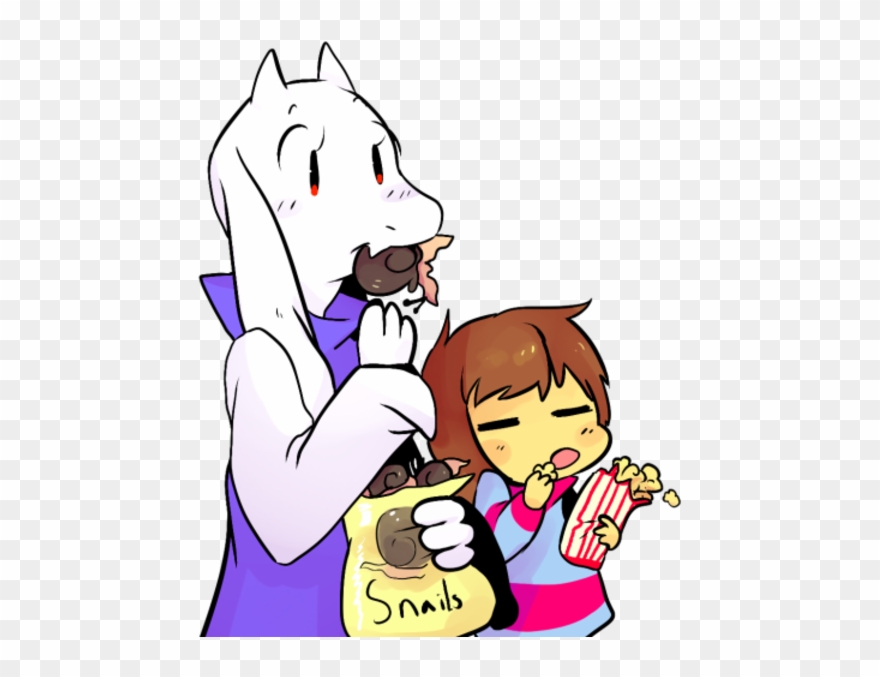 Eat Clipart Child Snack - Undertale Toriel Like Snail - Png Download