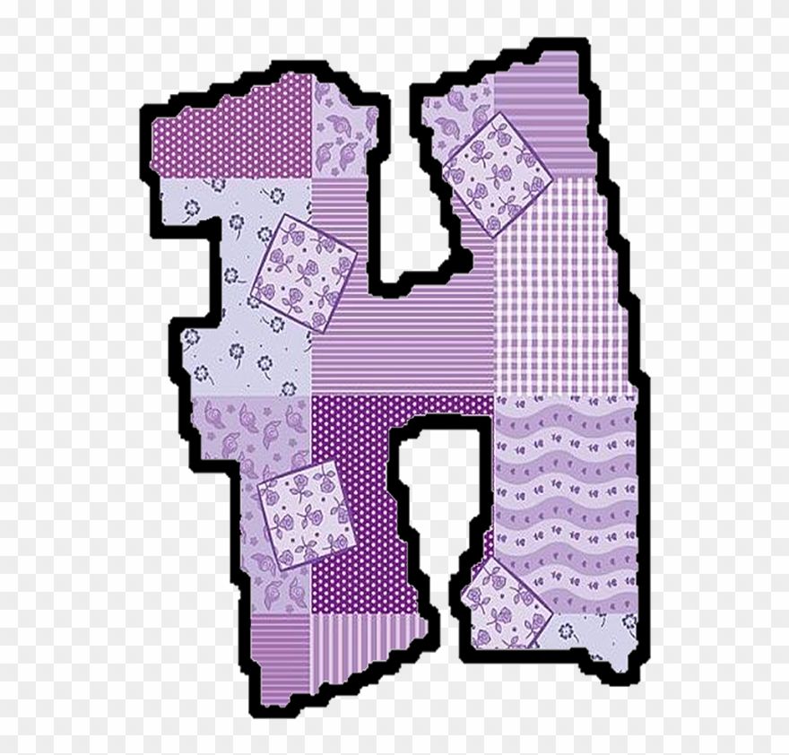 Abecedario Patchwork Para Imprimir - Patchwork Clipart