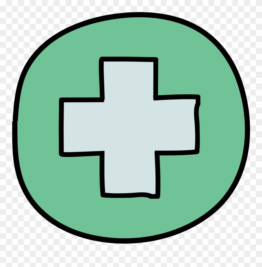 The Icon Shows A Box With A Cross Prominently Shown - Handshake Clipart - Png Download