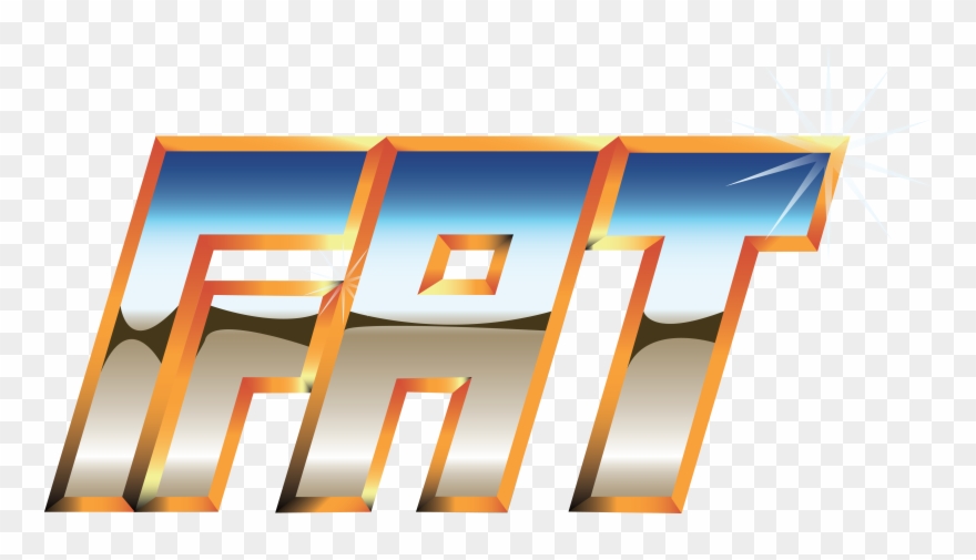 F - A - T - Gold - Five Years Of Free Art & Technology - Logo Clipart