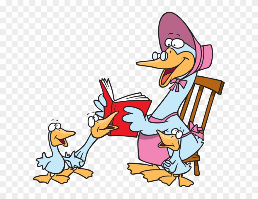 The Importance Of Nursery Rhymes - Mother Goose Nursery Rhymes Clip Art - Png Download