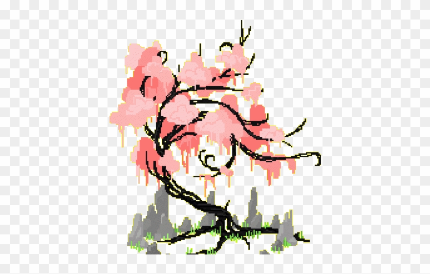 Cherry Blossom Clipart Transparent Tumblr - Cherry Blossom - Png Download