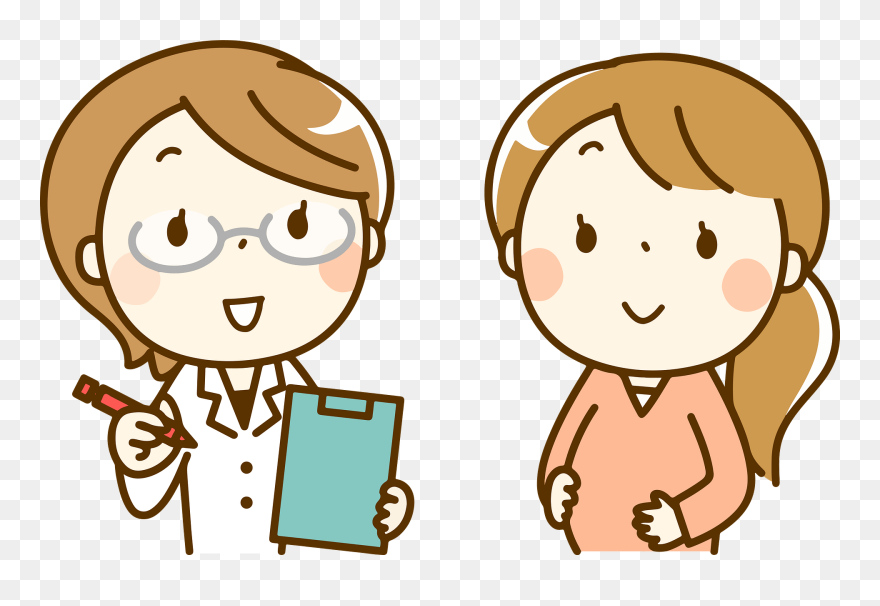 Medical Consultation - イラスト フリー 婦人 科 Clipart