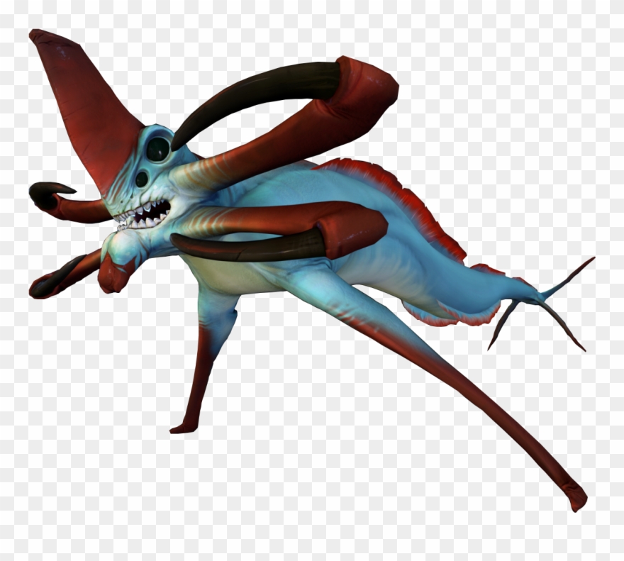 Grandma Clipart Pensioner - Subnautica Reaper Leviathan Clipart - Png Download