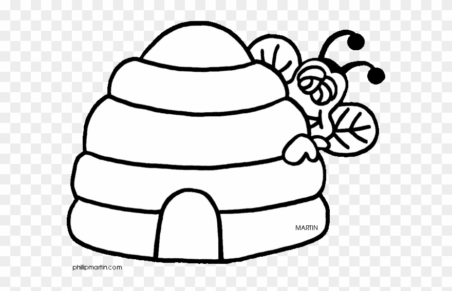 Clipart Info - Honey Bee Hive Clipart - Png Download