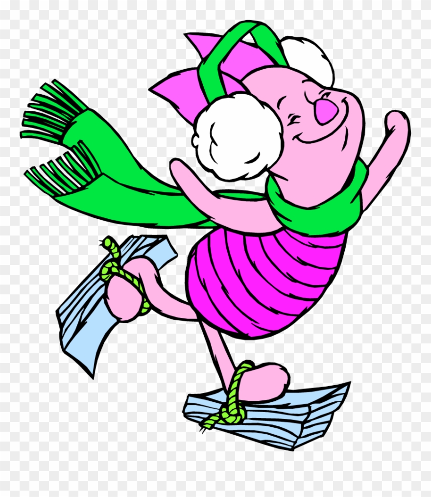 Mickey Mouse Christmas - Winnie The Pooh Piglet Shirt Clipart