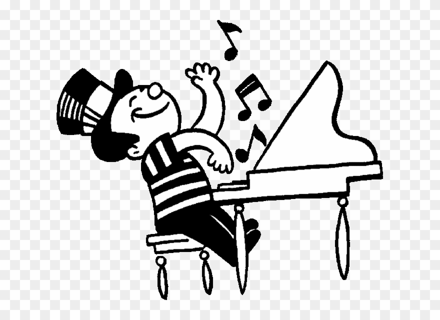 Piano Pictures Clip Art Clipart Collection - Can Play The Piano - Png Download
