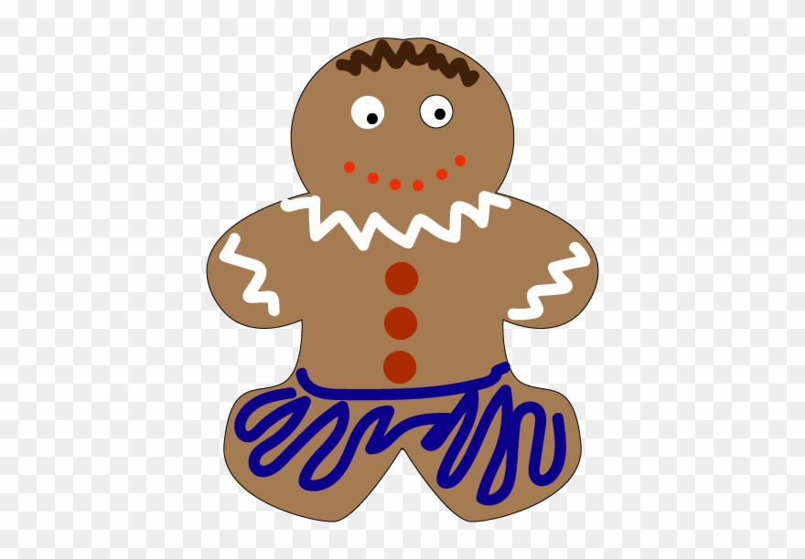 Lesson 5 Gingerbread Man - Illustration Clipart